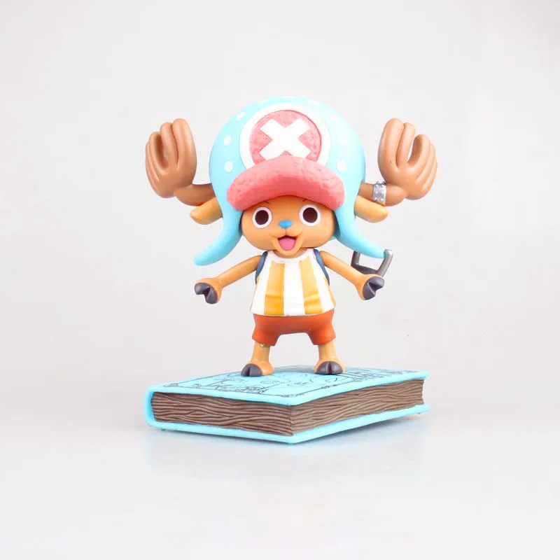 One Piece New World The Fish Men Island Nautical Map Tony Tony Chopper Stepping On A Book Action Figure Collectible Model Toy Action Figures Aliexpress