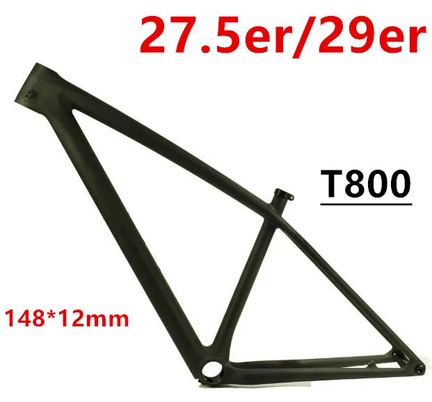 

MCELO T800 EPS Integrated Molding mtb frame 27.5er 29er mtb carbon frame carbon mountain bike bicycle frame 148*12mm
