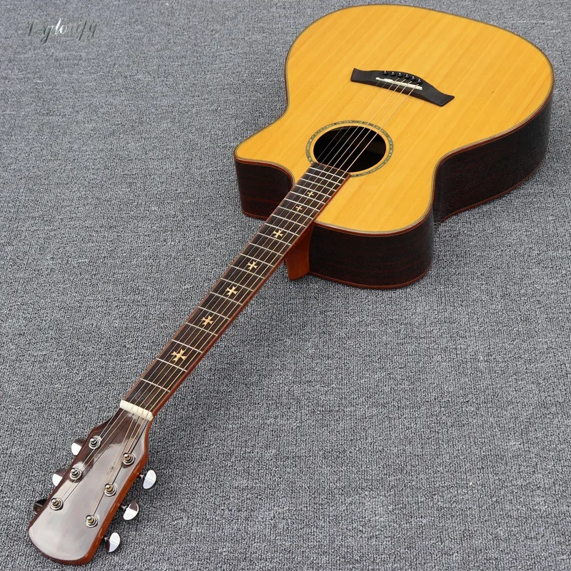 

high quality 40 inch JA body acoustic guitar free shipping