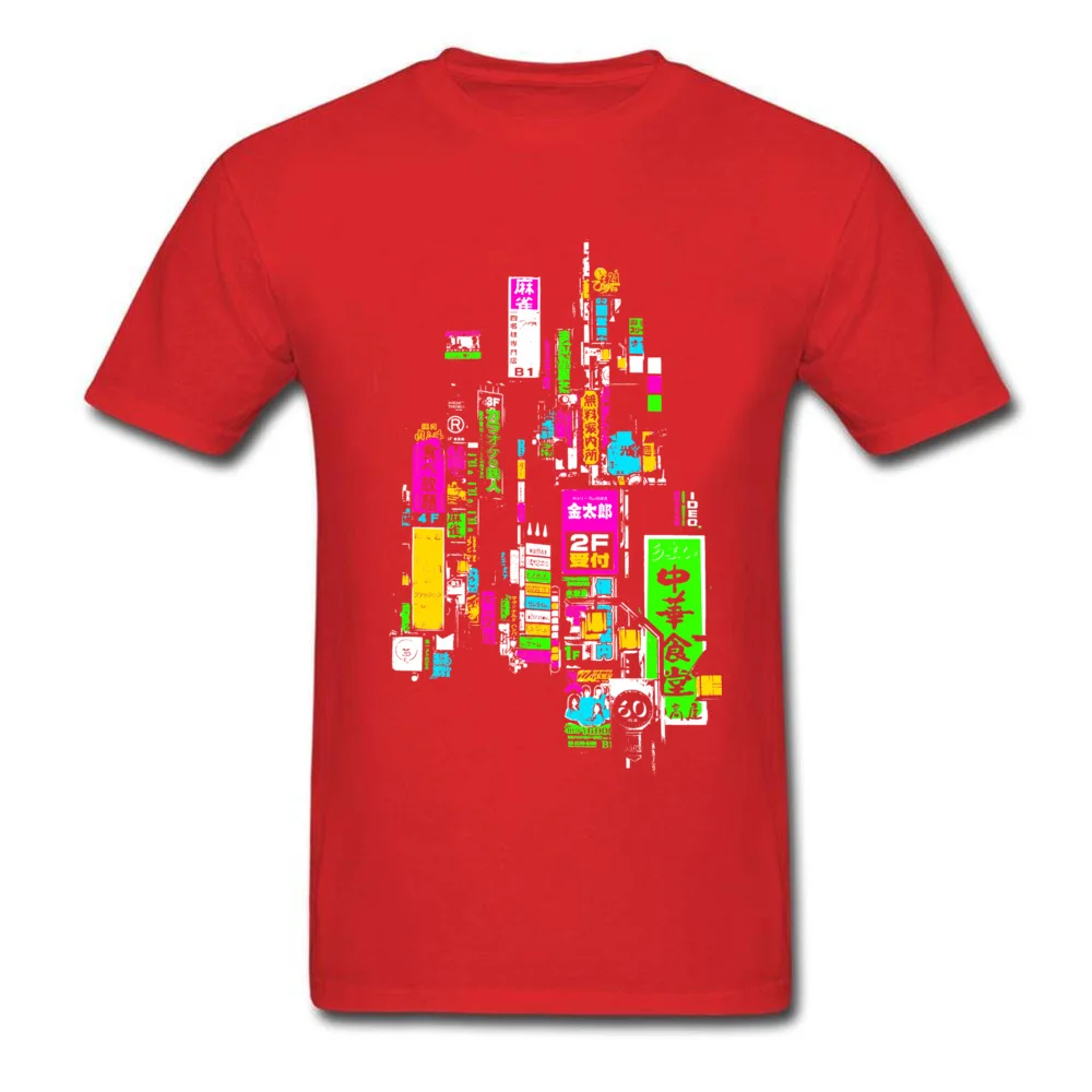 Cotton Fabric Man Short Sleeve Tokyo T Shirt Casual Tops & Tees New Coming Birthday O Neck Tops Shirt Top Quality Tokyo red