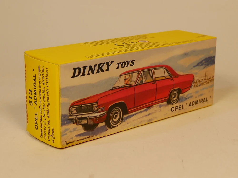 DINKY TOYS 1/43 OPEL ADMIRAL литая модель автомобиля