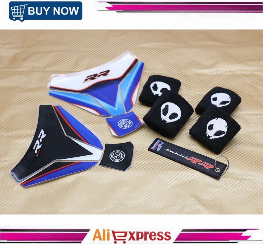 

Free Gift Motorcycle S1000RR 3D Alien Reservoir Sock For BMW S1000 RR 2009-2014 S1000RR 2015-2018 HP4 Brake Fluid Tank Cup Cover