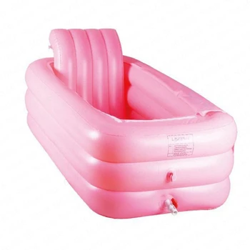 

Bathtub Extra Large Inflatable Plastic Folding Bath Barrel Household Bath Adult Tub Bathtub Bath Ofuro Inflavel Folding Bath