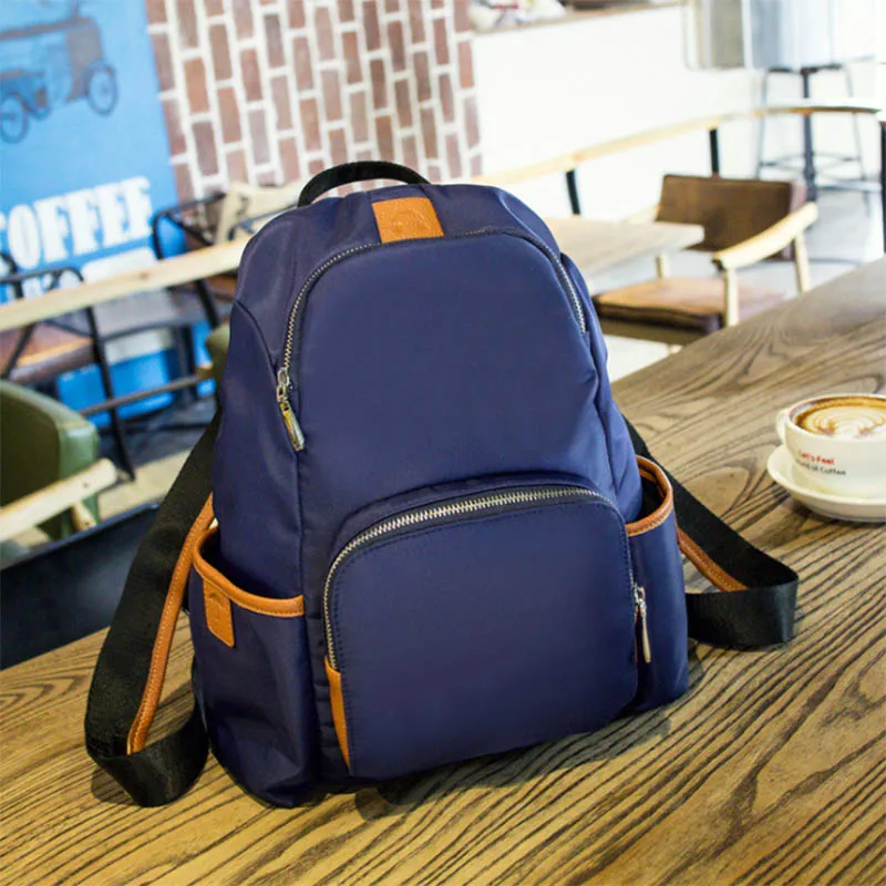 

2019 Promotion Mochilas Kvky Fashion Backpack Women Nylon School Bags For Teenage Practical Waterproof Functional Travel Female