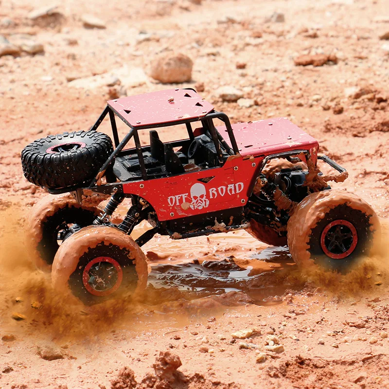 

Alloy RC Cars Full Proportion Monster Truck Buggy 1:14 2.4G Off Road Pickup High Speed Car Big Foot Vehicle Electronic Hobby Toy