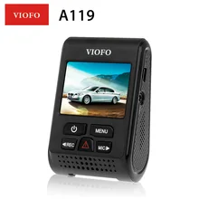 VIOFO A119 Car DVRS Dash Cam 2.0″ LCD Capacitor Novatek 96660 HD 2K 1440P Car Dash video recorder DVR Option GPS CPL Filter DVR