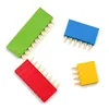 2,54mm de una sola fila hembra PCB placa Pin conector tira Pinhead 2/3/4/6/ 8/10/16/40 p 1 pin enchufe colorido para Arduino ► Foto 3/3