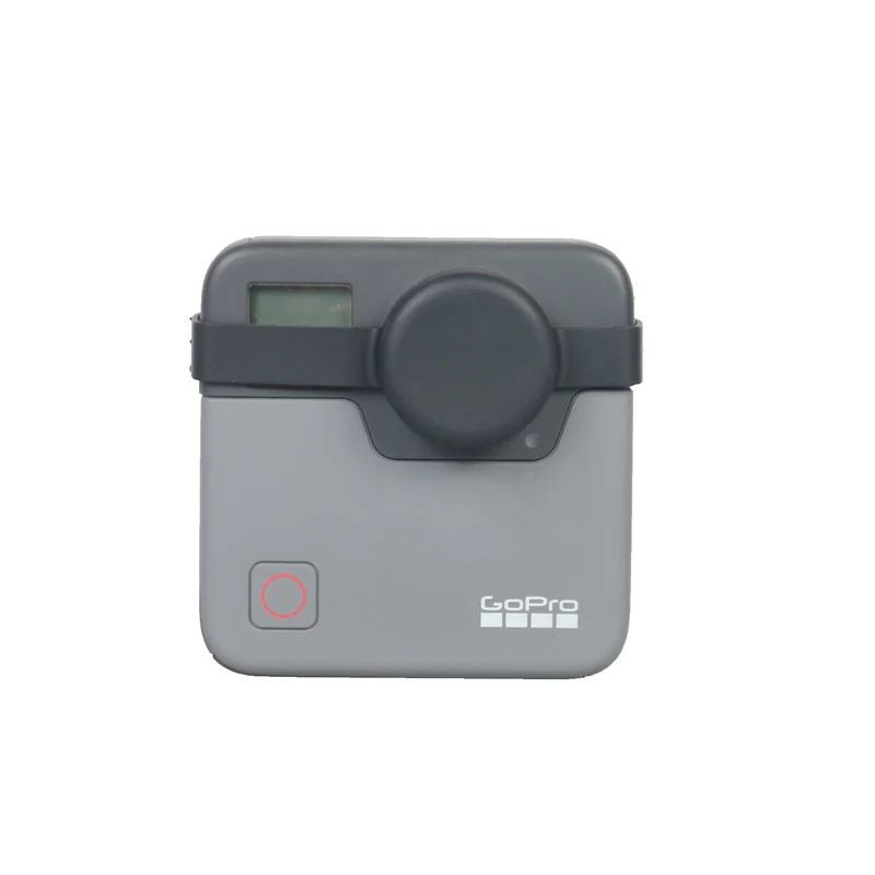  Camera  Lens Cap PC Soft Glue Protective Cover For GoPro Fusion 360-degree Sports Action Fusion Camera  Accessories (3)