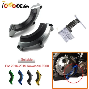 

Z900 Motorcycle Accessories Aluminum Engine Stator Guard Frame Slider Cover For 2016-2019 Kawasaki Z900 2017 2018