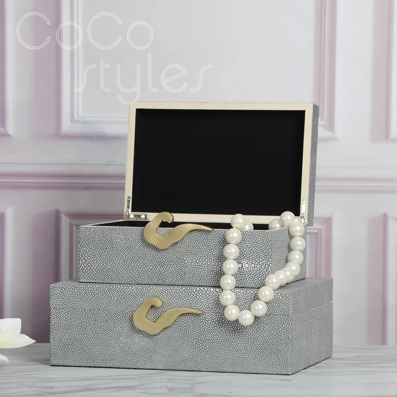 

Cocostyles InsFashion creative handmade creative jewellery boxes for modern luxe home decor