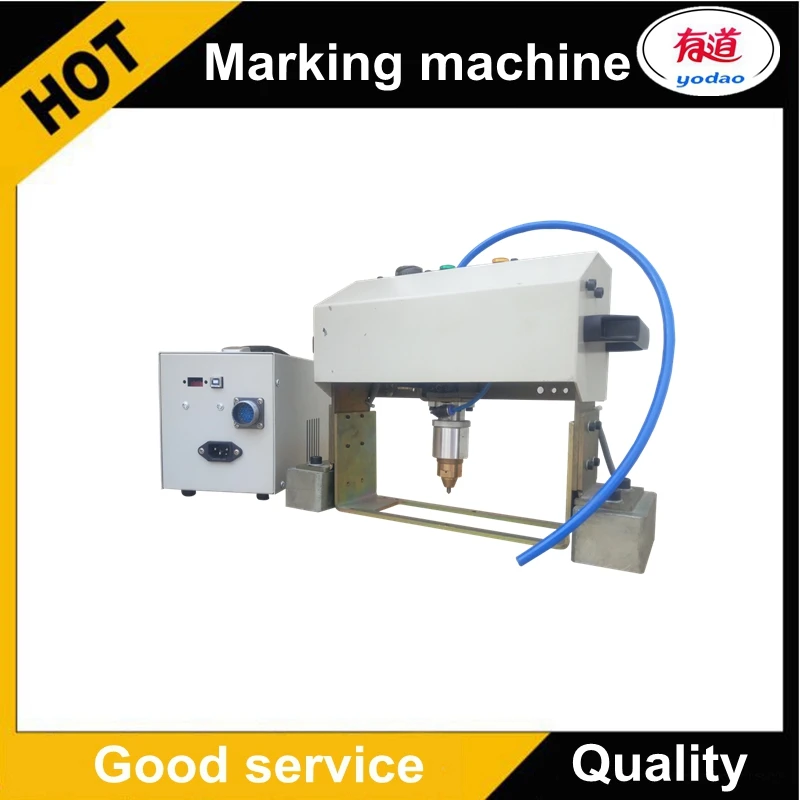 

Nameplate cnc dot pin marking machine mini portable dot peen marking machine for serial numbers 140*40mm 110V 220V