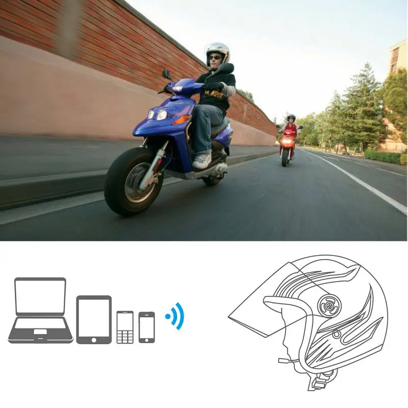 Гарнитура Moto Наушники Беспроводные Bluetooth мотоциклетный шлем наушники с микрофоном для Suzuki Honda CBR Benell hp4i Moto