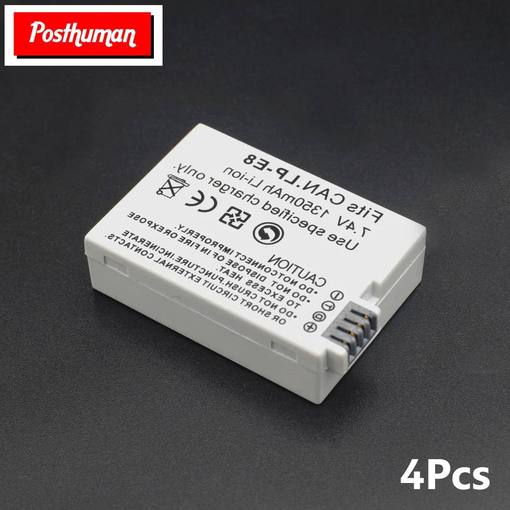 Rechargeable Battery For Canon 7.4V 1350mAh Lithium ion Rechargeable Decoded Battery Digital Camera EOS EOS Kiss X4 X5 X6i X7i