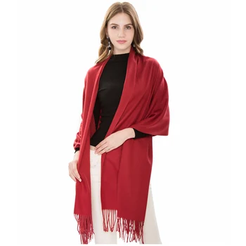 

DENNYLITER Scarves Women 2019 New Spring Winter Scarf Male Shawls and Wraps Solid Female Long Head Scarf Women Foulard