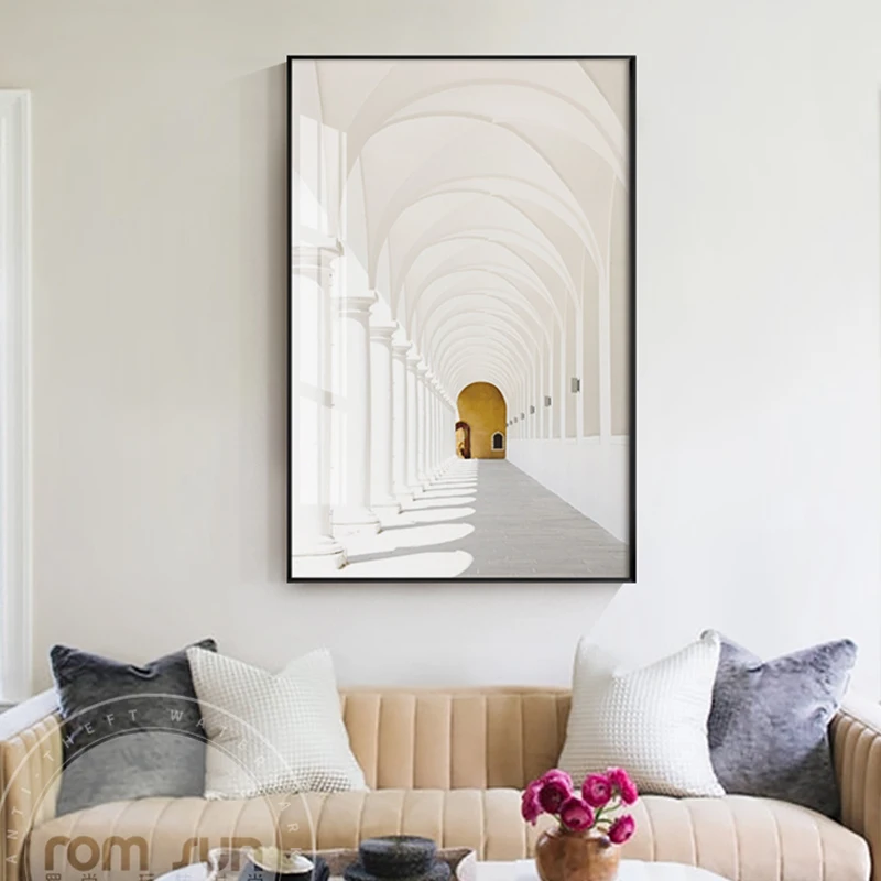 

Nordic Style Endless Gallery Canvas Painting Philosophical Poster And Print Wall Art For Living Room Big Home Cuadros Decoracion