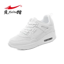 Beita/Студенческая обувь; женская обувь белого цвета, увеличивающая рост; спортивная обувь для занятий спортом на открытом воздухе; брендовая амортизирующая противоскользящая обувь с воздушной подушкой