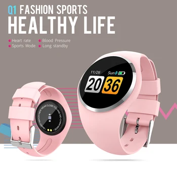 

Women Watch Smart Watch Heart Rate Blood Pressure Fitness Watch Color Screen IP67 Waterproof Watch Smart Band For IOS Android