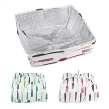 Складная Изолированная пищевая овощная крышка с согревающей фольгой зимний стол еда кухонный стол аксессуары гаджет