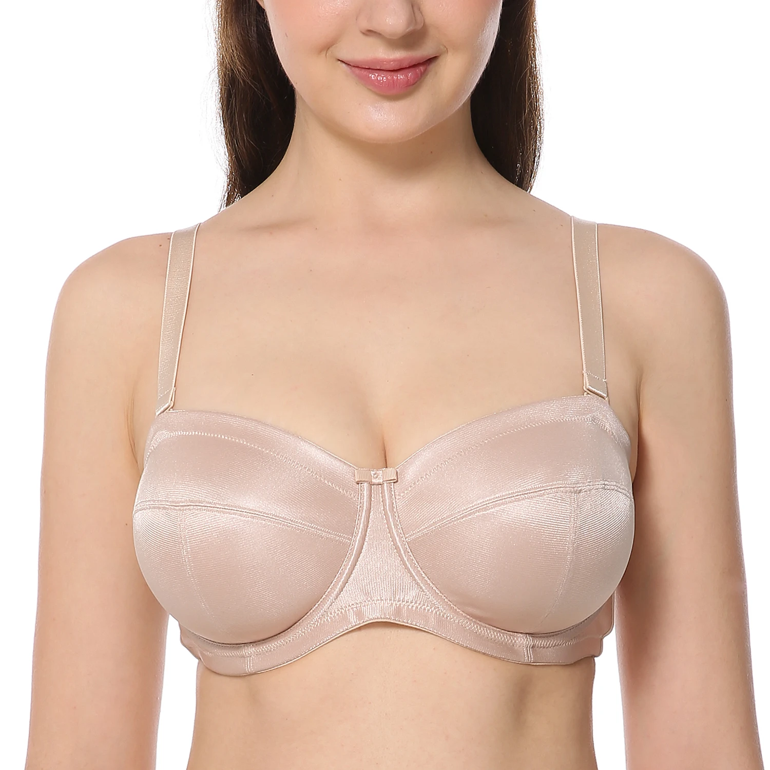 Women's Underwire No Padding Ultra Support Convertible Strapless Bra Women's Underwire No Padding Ultra Support Convertible Strapless Bra