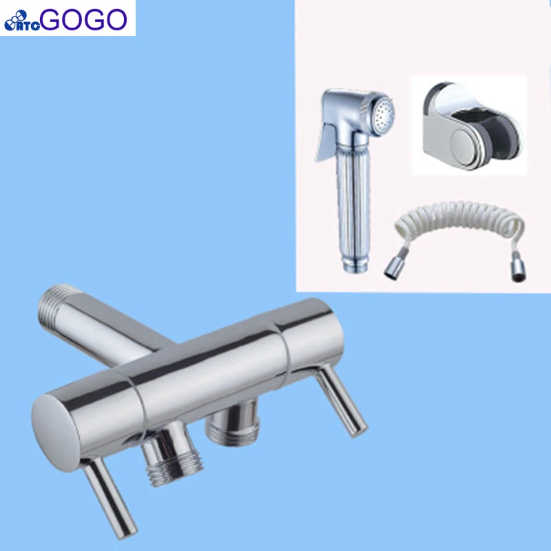Angle Valve Bathroom Parts Full Brass Bidet Faucet Angle Valve