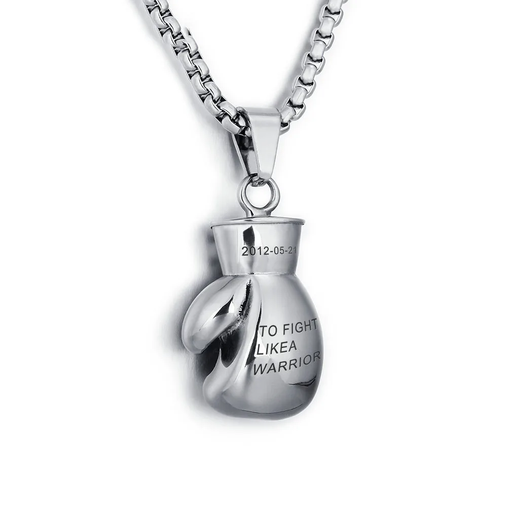 Sports Personalized Engraved Names Stainless Steel Choker Necklaces