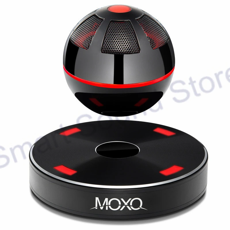最高の クール な ガ ジェット浮上浮動bluetooth スピーカー ポータブル磁気サスペンション ワイヤレス スピーカー Nfc Ip6s Nfc Football Speakers For Apple Productsspeakers Digital Audio Input Aliexpress