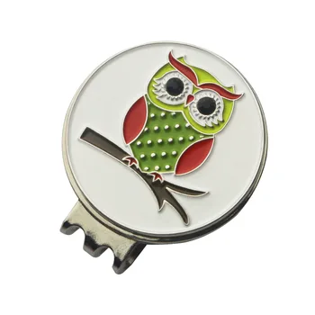 

PINMEI Embossied Golf Ball Mark Hat Clip Sets Pack of 2 Golf Markers and Golf Cap Clips Sets Best Business Friders Golfers Gifts