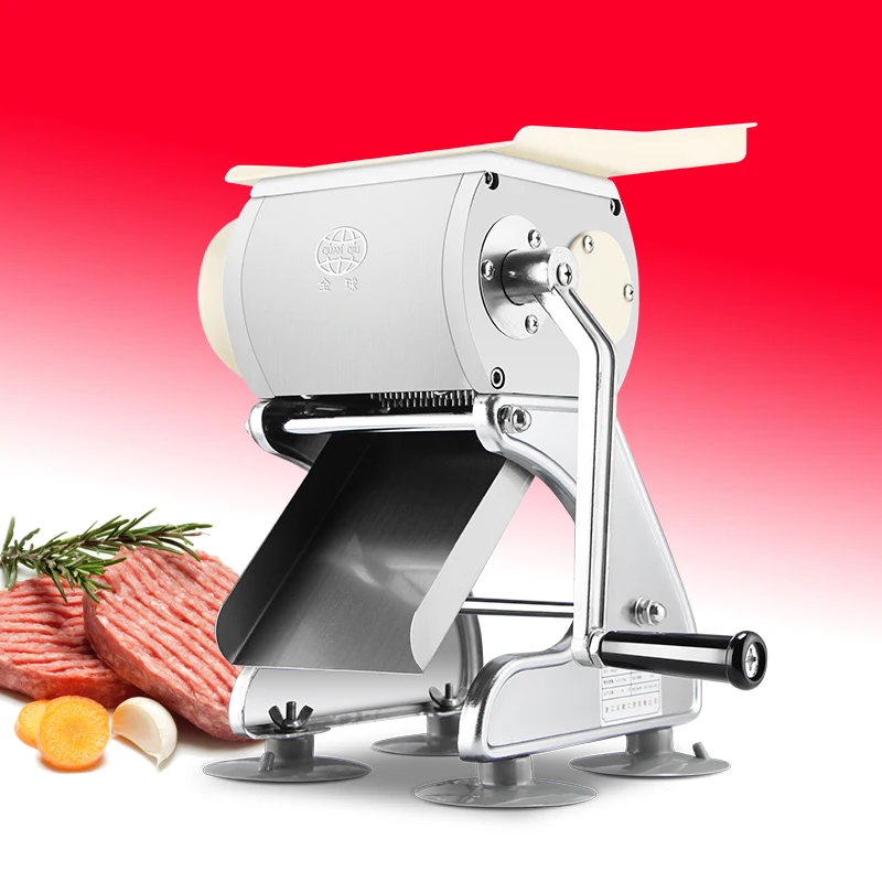 

Stainless Steel Multifunctional Manual Meat Cutter Machine Slicer Machine Hand Cutting Machine Commercial No Electricty