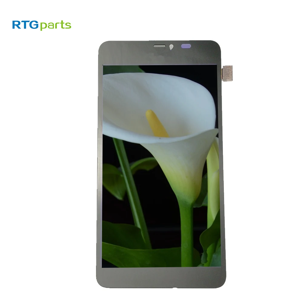 

RTGparts IPS LCD Display + Touch Screen Digitizer Assembly For Nokia lumia 640XL RM-1066 RM-1062 Frame