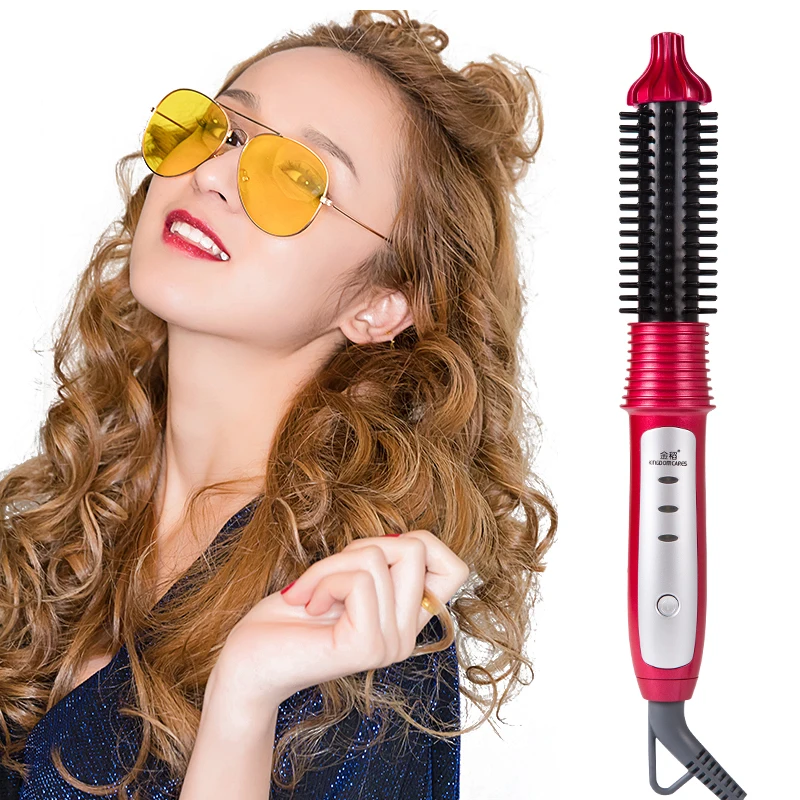 

Electric Hair Brush Ceramic Hair Straightener Comb curler flat iron Straightening Multi Functional Professional Styling Comb