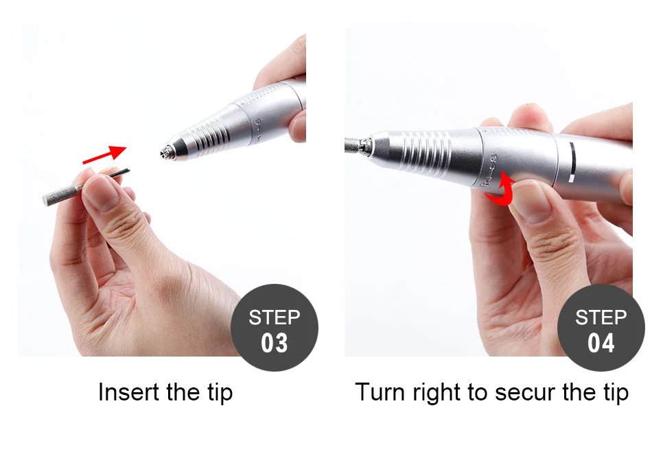 Аппарат для Электрический маникюр ногтей дрель фрезы для ногтей инструмент для дизайна ногтей Дрель Ручка для педикюра пилка Гель-лак для удаления