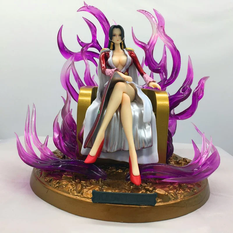 18 см ONE PIECE Боа Хэнкок императрица фигурку ПВХ Статуя версия модели украшения игрушки с коробкой H434