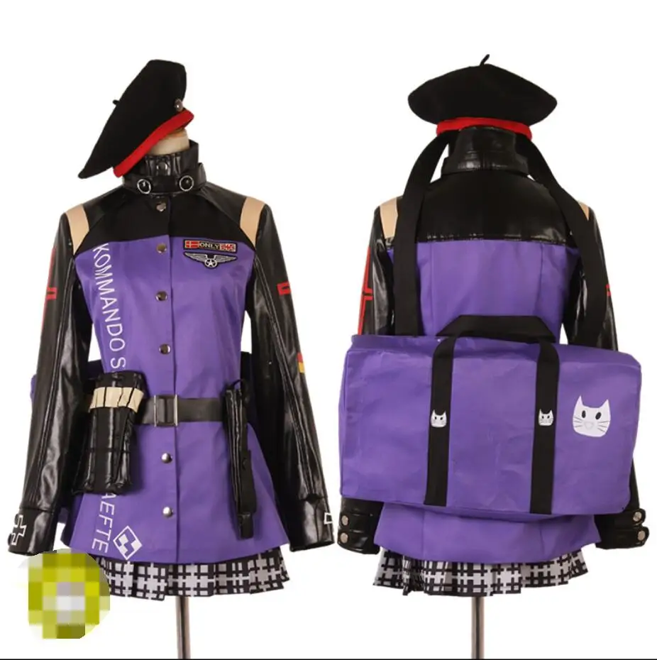 Can be tailored Girls Frontline Game cosplay Halloween party HK416 cos Unisex Daily uniform