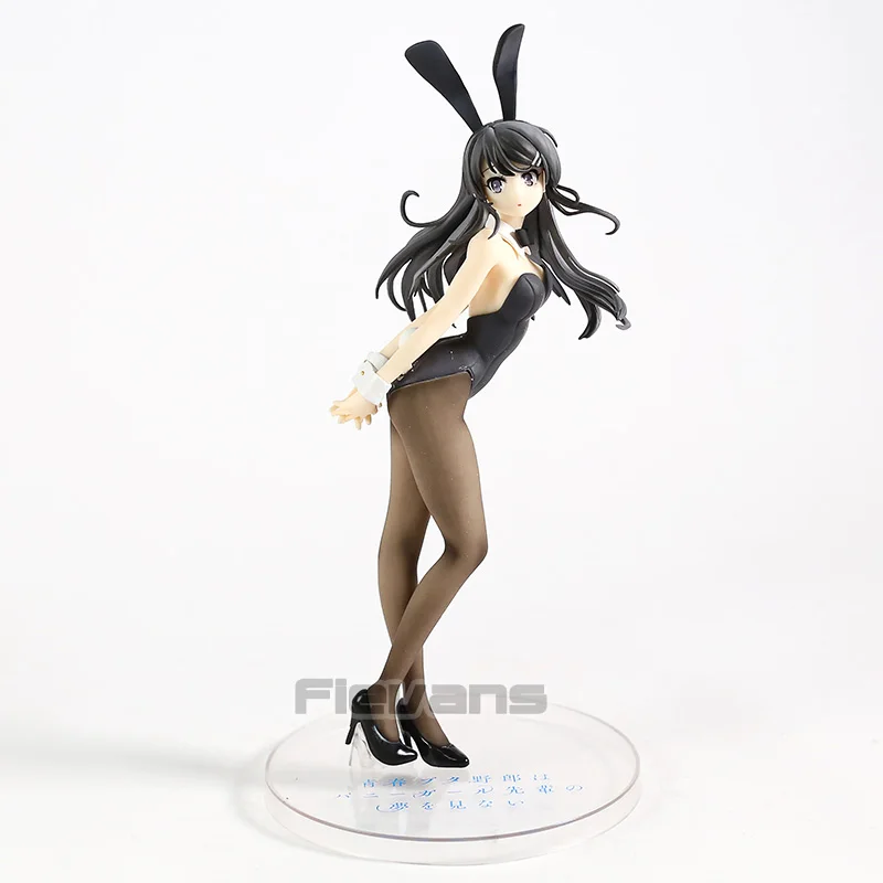 Rascal Not Dream of Bunny Girl Senpai Sakurajima Mai фигурка кукла из ПВХ Коллекционная модель игрушки - Цвет: no box