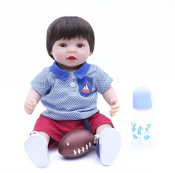 

16Inch Lifelike Soft Silicone Reborn Fashion Gift Newborn Babies Toys toddler Arianna Tatiana boneca silicone reborn doll
