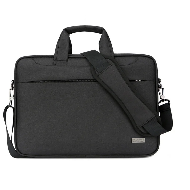 Для женщин мужские портфель portale сумка для ноутбука 15 15.6 дюймов утолщаются Водонепроницаемый нейлон Тетрадь Сумки чехол сумка