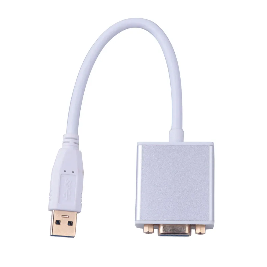 Elistooop USB 3,0 для VGA видео Дисплей внешний кабель-адаптер 1080 P@ 60 Гц мужчин и женщин для ПК ноутбук Windows