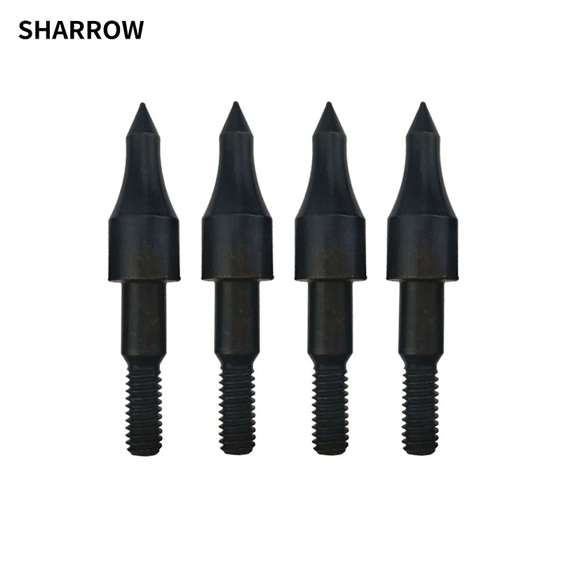 

12pcs Black Archery Arrow Broadhead Practice Arrow Tips Crossbow Shooting Target Point 100Grain Arrowhead Traditional Broadhead