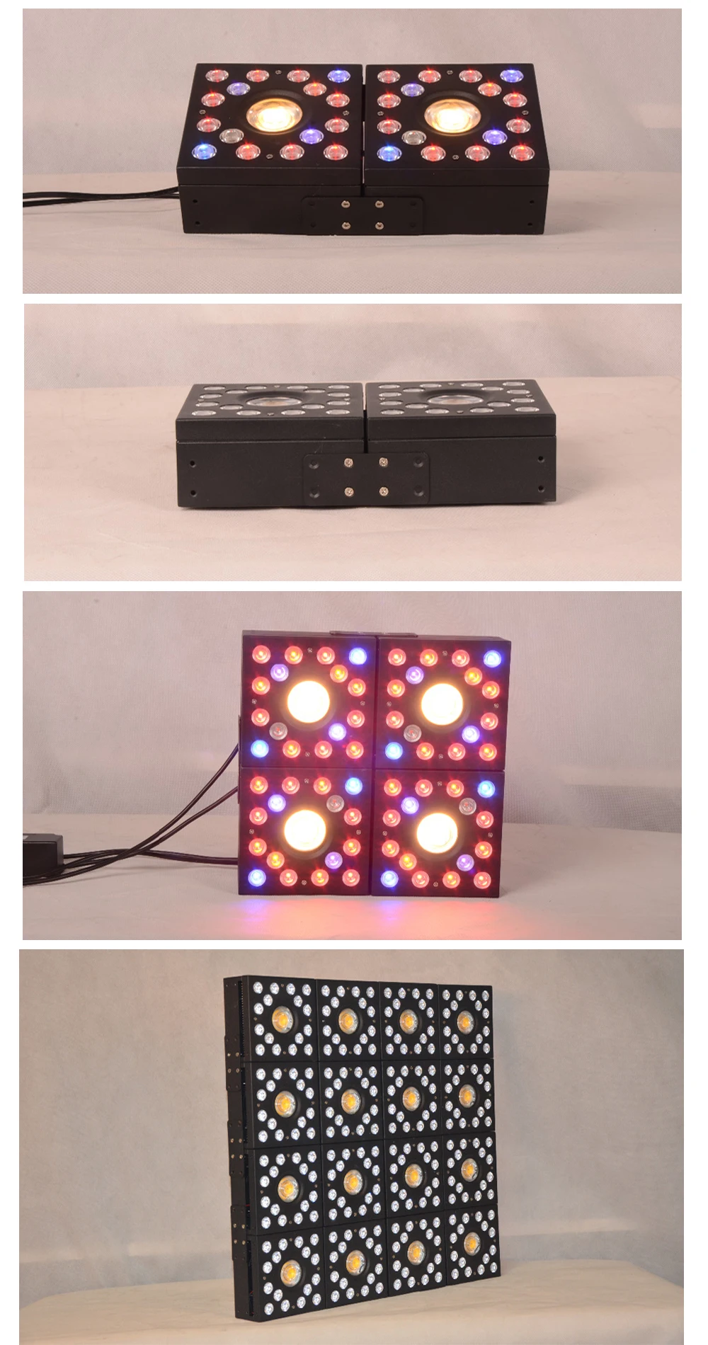 Apollo DIY COB светодиодный светильник для выращивания полный спектр 3000K 65 W-1300 W для гидропоники теплицы медицинские семена и рост цветения