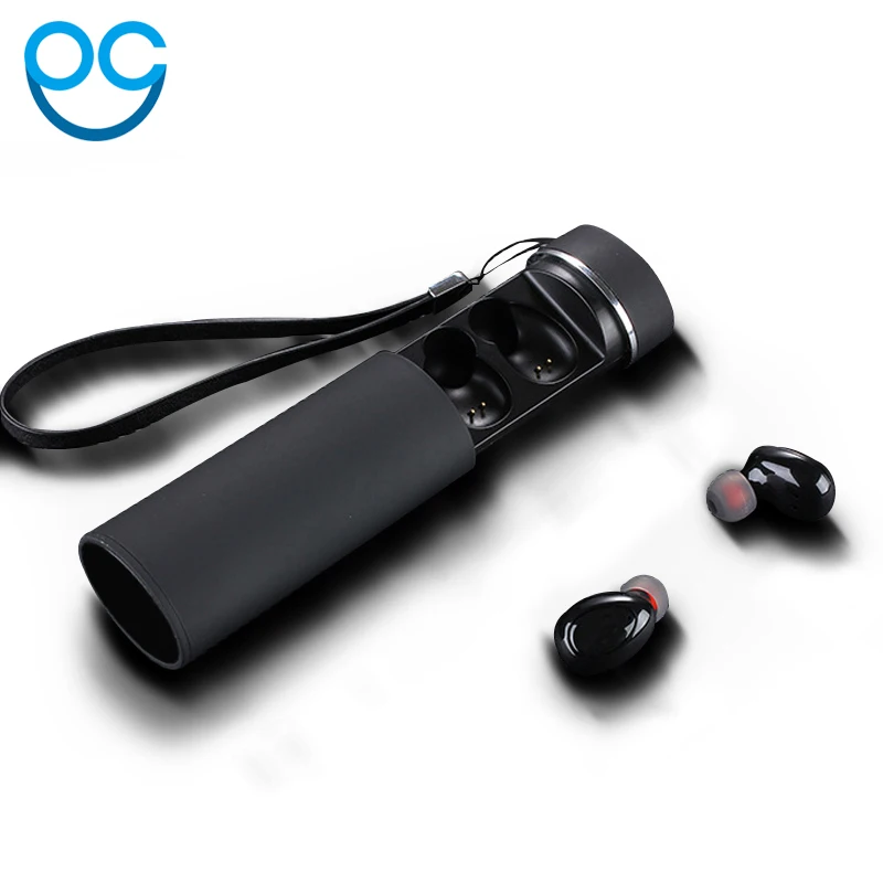 

2018 New Wireless Mini Bluetooth Headset Active Noise Reduction Sweat Type For iPhone XiaoMi Samsung Running Earbud Headphones