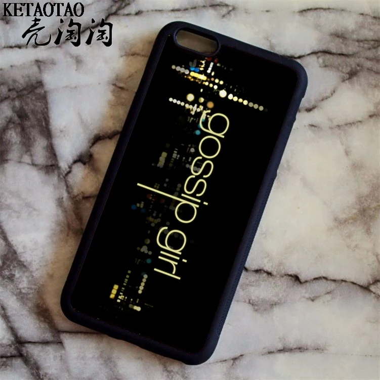 KETAOTAO 2018 NEW Gossip Girl Phone Cases for iPhone 4S/5/55/6/6S/7/8/X/PLUS Samsung S5 6 7 8 Case Soft TPU Rubber Silicone | Мобильные