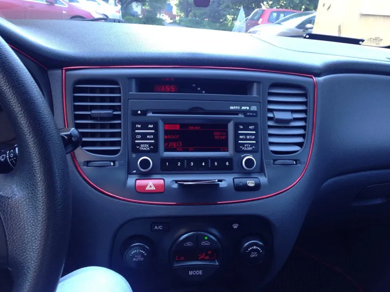 hot car styling Decorative thread sticker for Benz key w204 w211