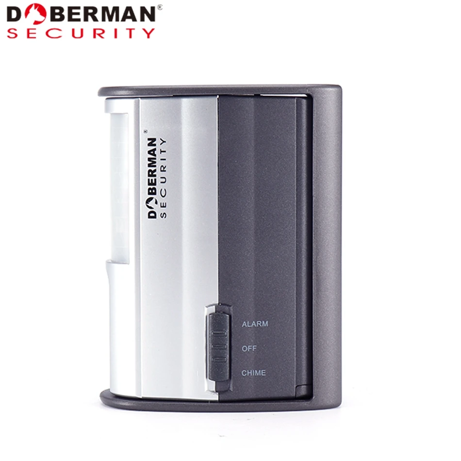 

DOBERMAN Security SE-0104 IR Sensor Alarm 100dB Wide Coverage Motion Detector Alarm Chime with Infrared Sensor Motion Detector