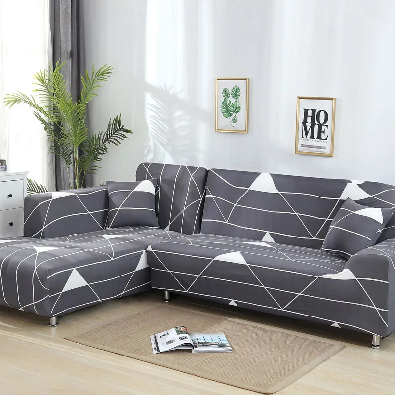 Plaid Sofa Cover Elastic Covers For Living Room Loveseat Plaid Sofa Cover Elastic Covers