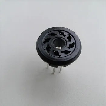 

7pcs bakelite tube socket 8 pin tube socket S8WPL silver foot for KT88
