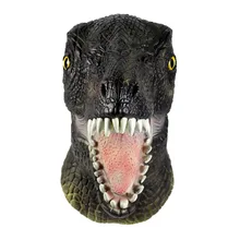 Jurassic World 2 Маска динозавра Cos достаринное животное Быстрый Дракон окружающие животные головные уборы Cos Динозавр головные уборы