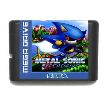 

Metal Sonic Hyperdrive 16 bit MD Game Card For Sega Mega Drive For Genesis