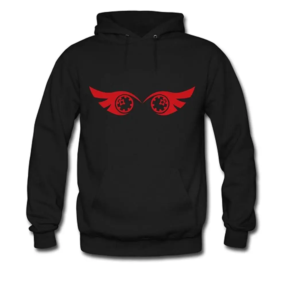 2017 мужская Rwby Qrow Символ Ситец Толстовки Кофты Высокое Качество Теплый С