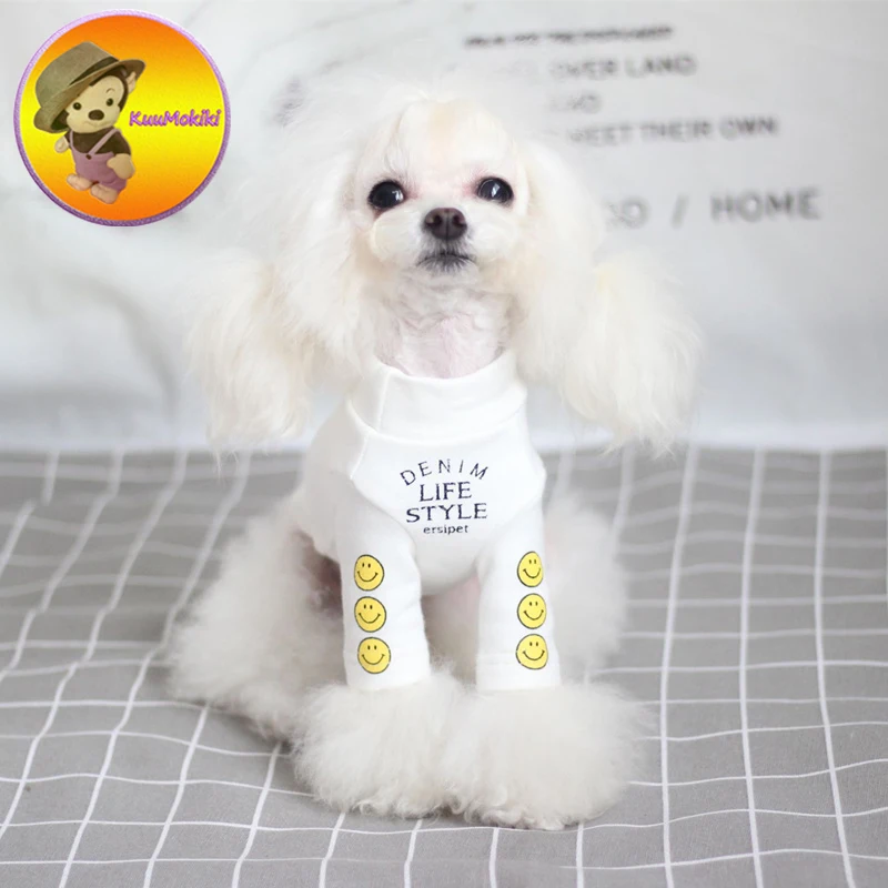 

New arrivals pets T shirt Puppy shirt shirts dog clothes pet coat dogs vest vests Dog Apparel Teddy sweatershirt Poodle clothing