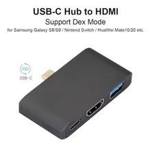 Многофункциональный концентратор USB C HDMI с поддержкой Dex Mode для samsung S8/S9 для переключателя rend с PD Thunderbolt 3 адаптер для Macbook Pro